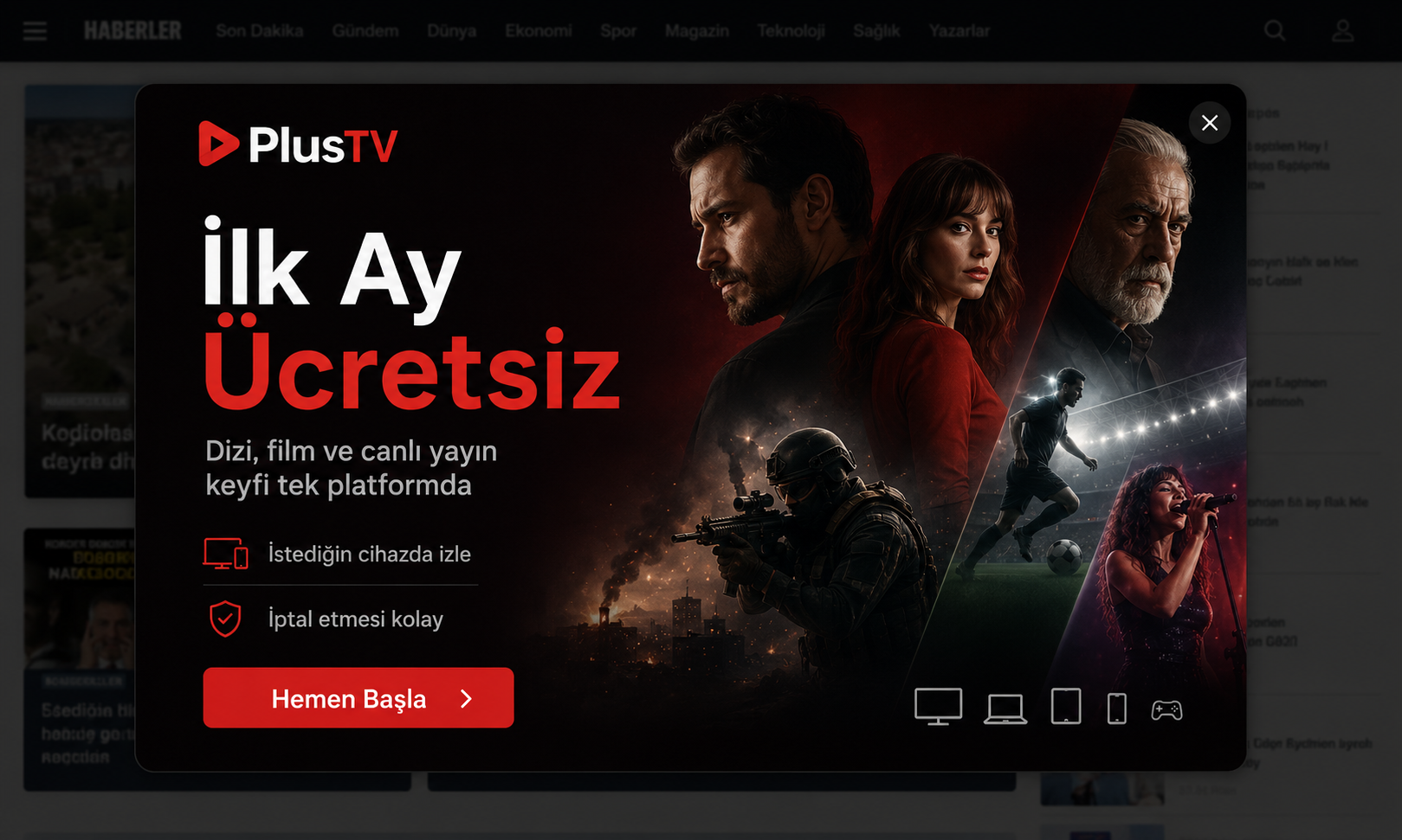 PlusTV kampanya reklamı